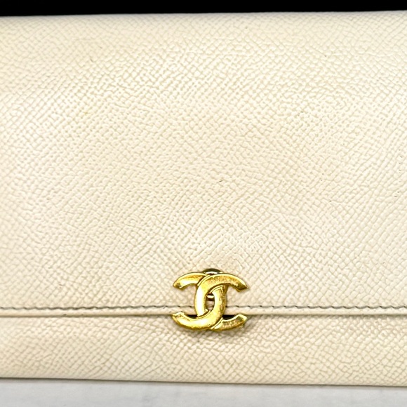 CHANEL Caviar CC Wallet with unbranded Chain - Picture 12 of 15